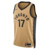 Maillot Basket Homme Toronto Raptors Dennis Schroder 2023-24 Nike City Edition Or Swingman